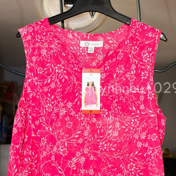 Cristina B Ladies' Sleeveless Blouse - Picture 3 of 8